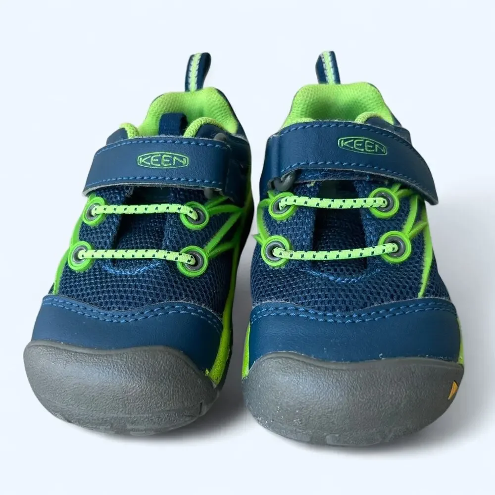 Keen Chandler CNX Trail Shoes Navy & Green size 6 Outdoor Water Shoes Gorpcore
